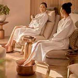 I spas and getting massages